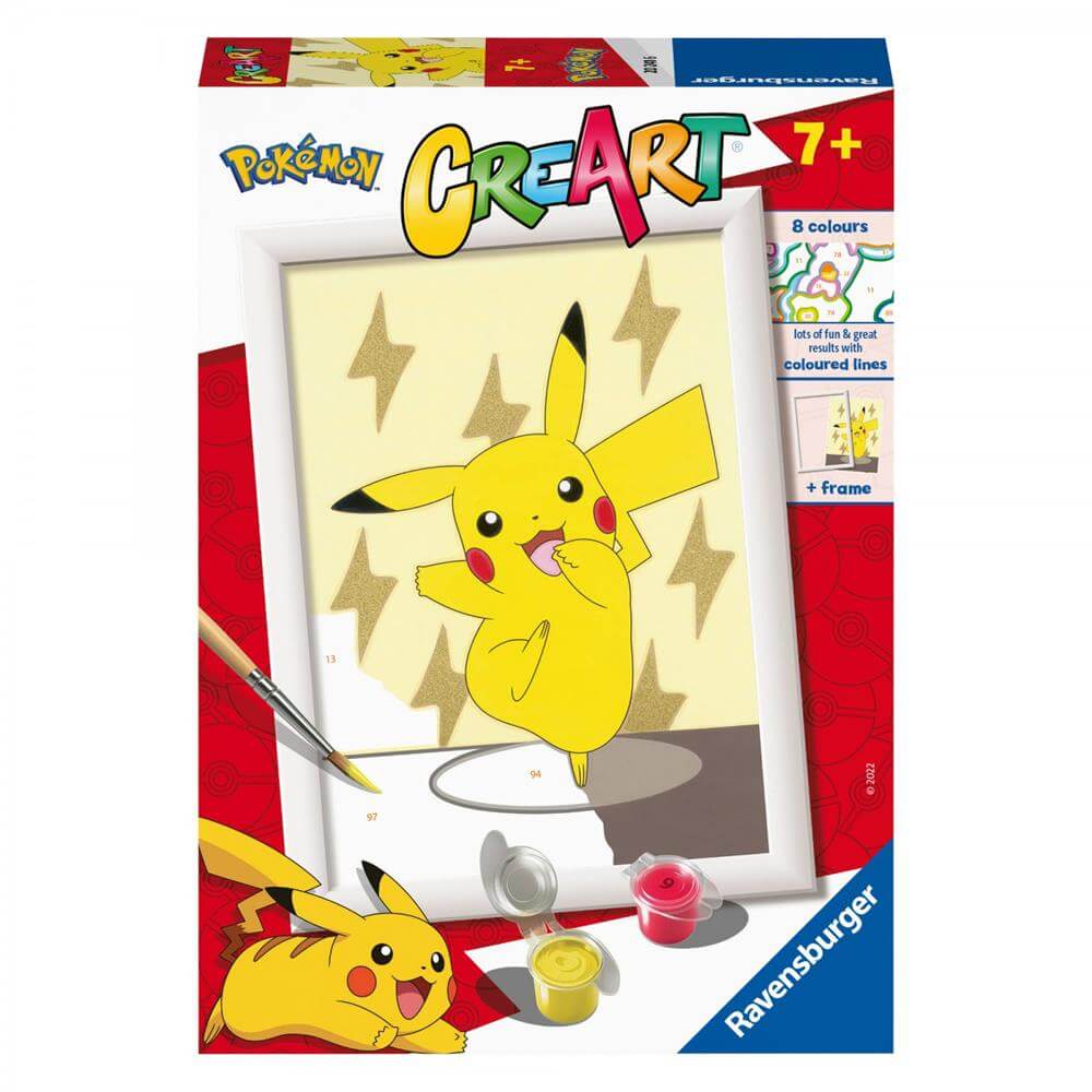 CreArt Paint by Numbers - Pokemon